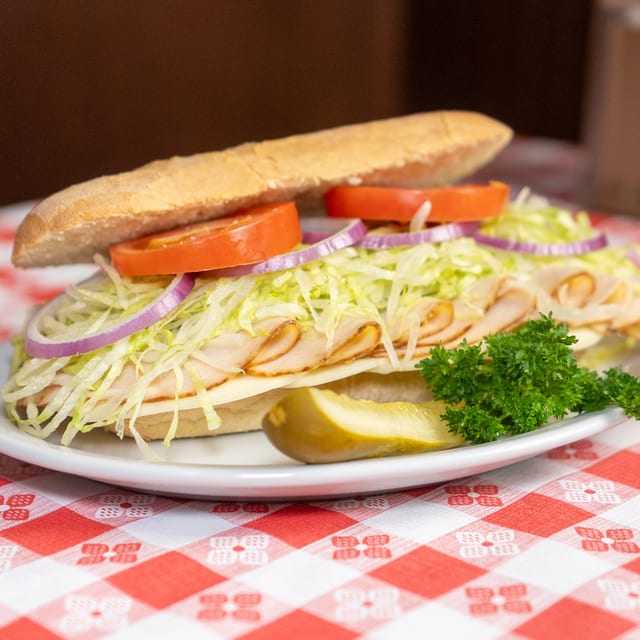 Turkey & Cheese Sandwich.