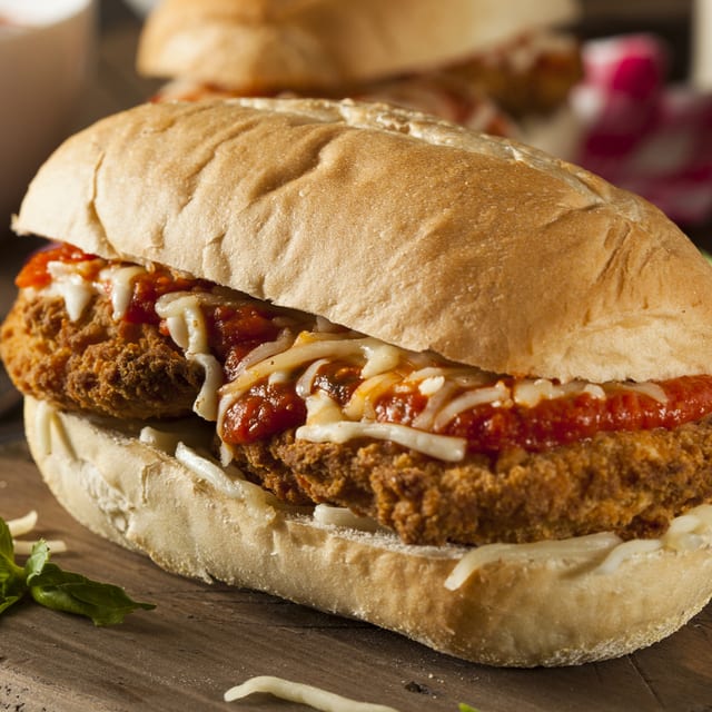 Chicken Parmesan Sandwich.