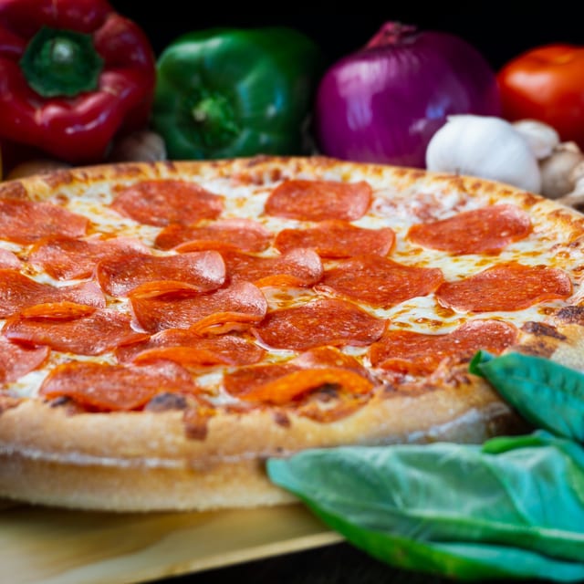 Pepperoni Extreme Pizza.