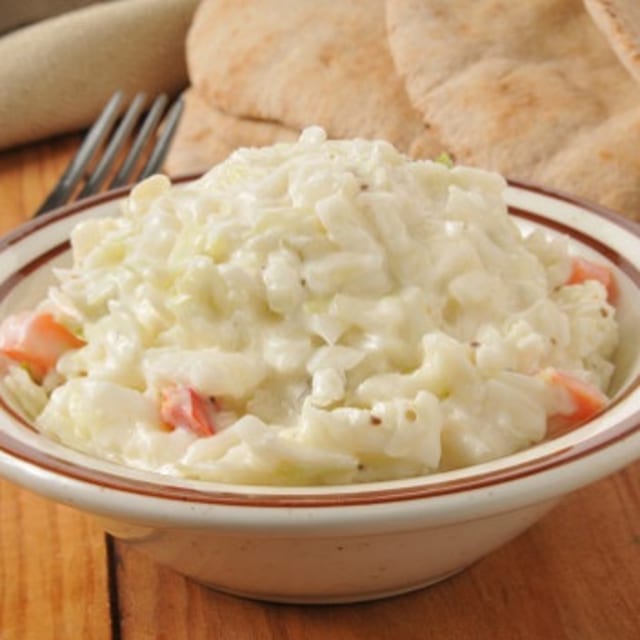 Homemade Coleslaw.