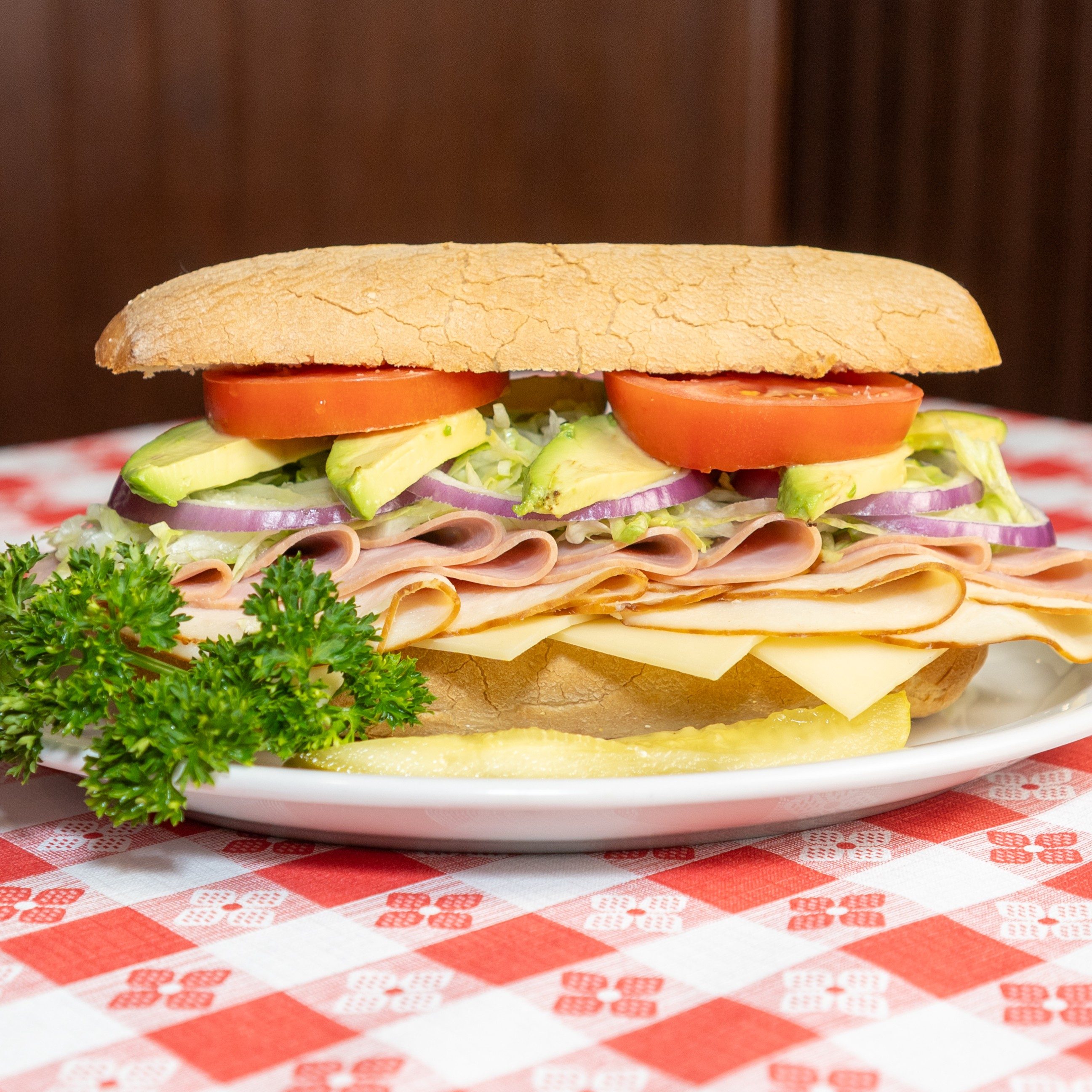 Vince's Club Sandwich.